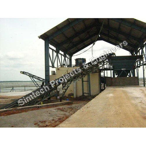 Metal Belt Conveyor For Salt Industry