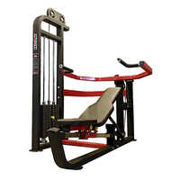 Multi Press Machine - Adjustable Commercial Grade Equipment | Black Seat, Gain Strength Functionality