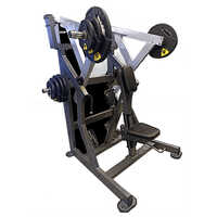 Low Row Machine - Commercial Grade , Adjustable Manual Operation For Endurance And Strength Gains, Matte Black Seat