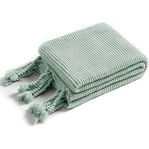 PURL KNIT THROW