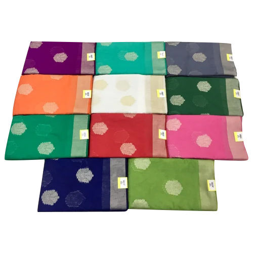 Multicolor Ladies Linen Saree