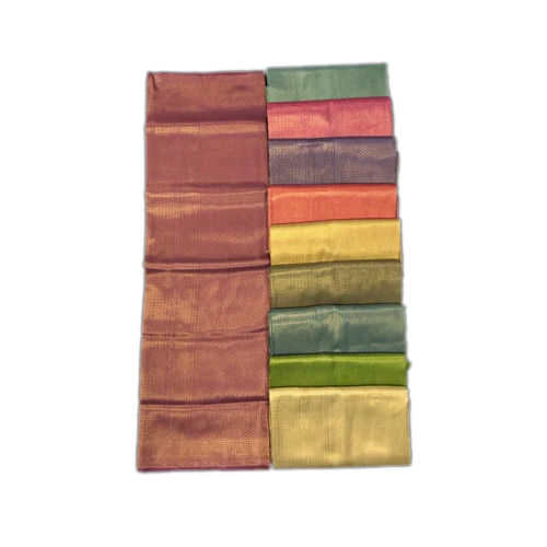 Multicolor Ladies Banarasi Silk Sarees With Copper Softy