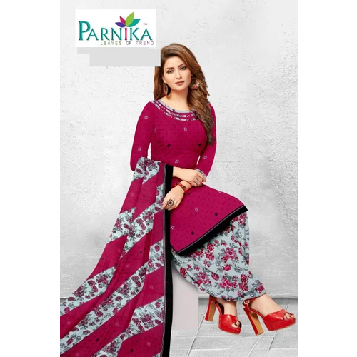 Designer Ladies Cotton Casual Suit Designer Ladies Cotton Casual Suit