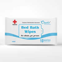 Bed Bath Wipes - Cotton, 240x300 Mm & 300x320 Mm, White | Application For Hospitals, Ideal For Hygienic Practices