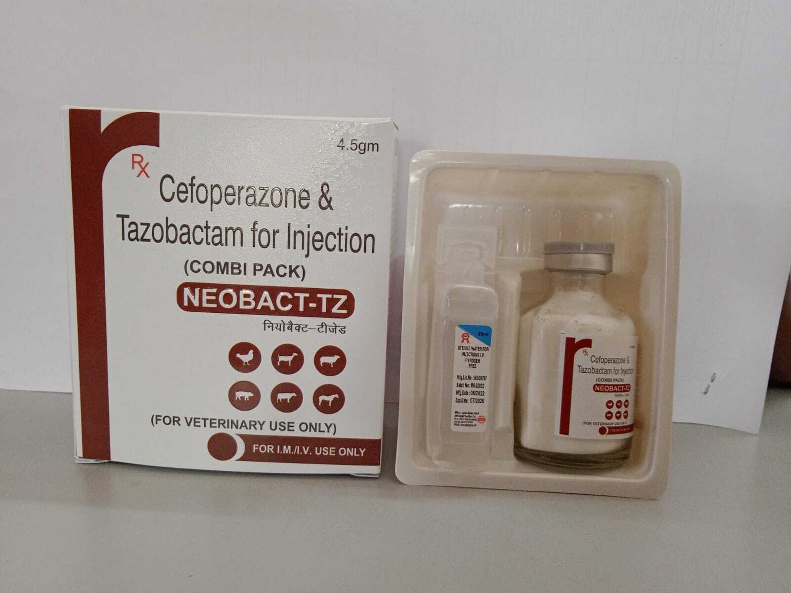 CEFTRIAXONE SULBACTUM INJECTION VETERINARY