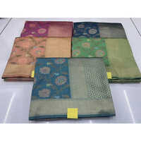 Ladies Designer Embroidered Saree - Quality Fabric Multicolor Elegance | Intricate Embroidery Versatile for All Seasons Perfect for Parties