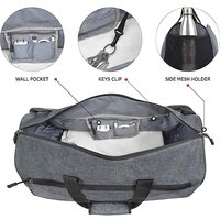 Gym Bags  With Shoe Compartment