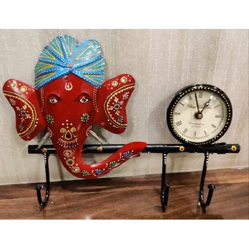 Iron Lord Ganesha Key Holder