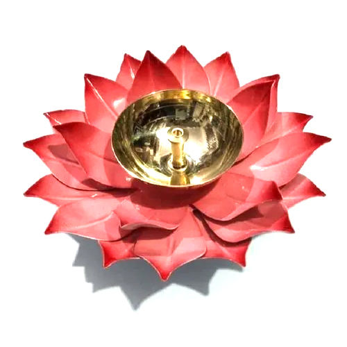 Brass Lotus Diya