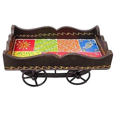 Wooden Thela Serving Tray