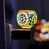 Electric Multicolor Kapoor Dani - Ceramic Material, Multicolour Design | High Quality & Durable for Domestic & Commercial Use