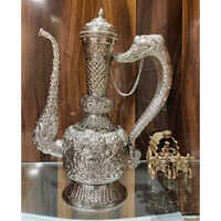 German Silver Metal Surahi Design: Unique