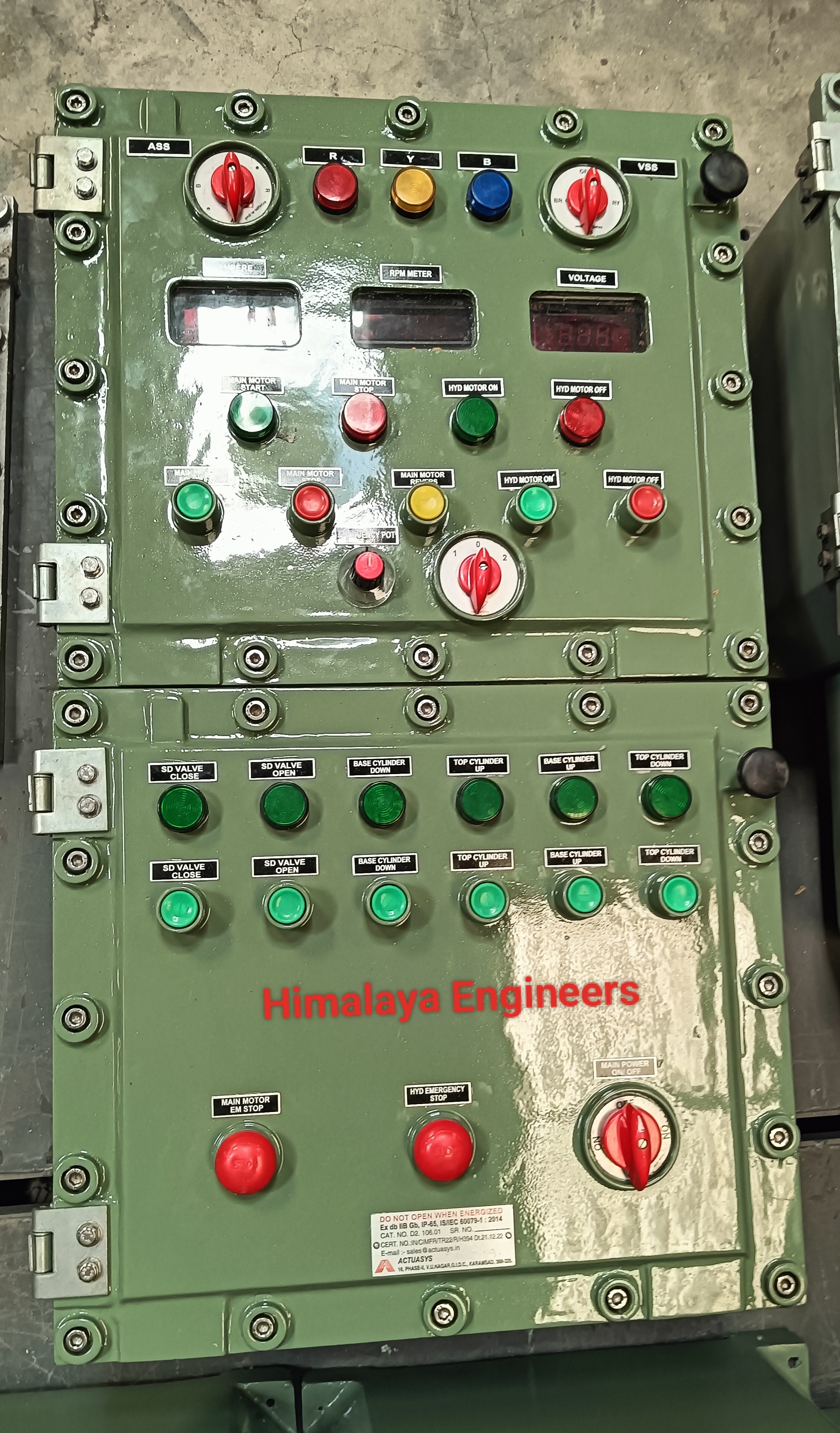 Flameproof  Panel