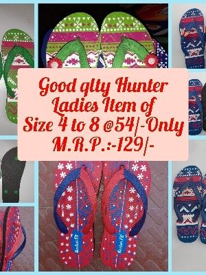 Ladies hunter slipper