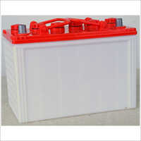 70z Plain Battery Container - Color: White