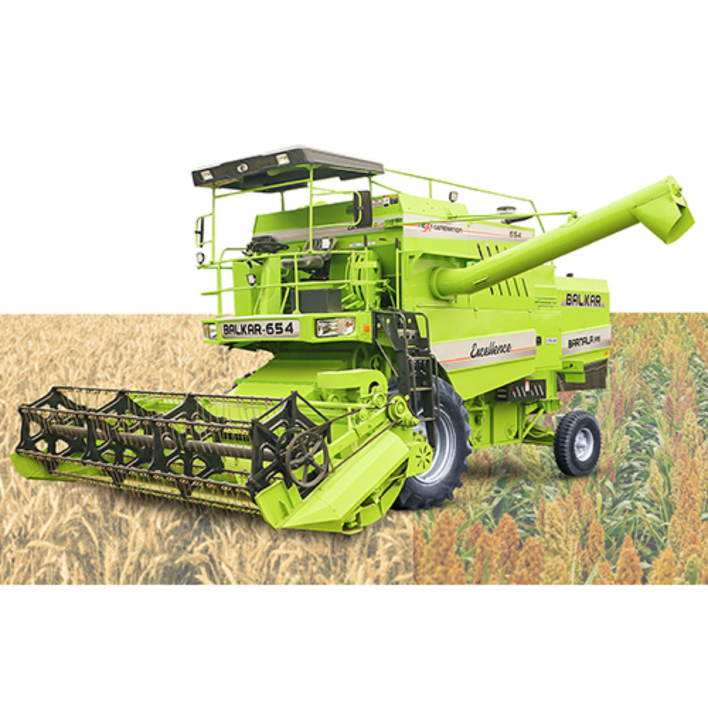 Balkar 654 Excellence Combine Harvesters - Engine Type: Air Cooled