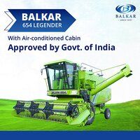 Balkar-654 Legender With Air-Conditioned Cabin Combine Harvester