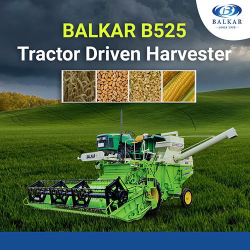 Balkar B-525 Tractor Driven Harvester