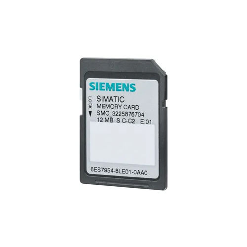 Siemens Simatic S7 6Es79548Le030Aa0 12 Mbyte Memory Card Application: Automation