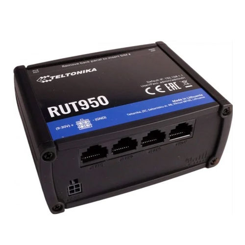 Teltonika 4g Rut 950 Industrial Iot Routers Application: Control at ...