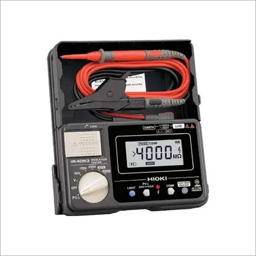 Hioki Ir4053 Digital Insulation Resistance Tester For Photovoltaic Generation Systems Application: Industrial