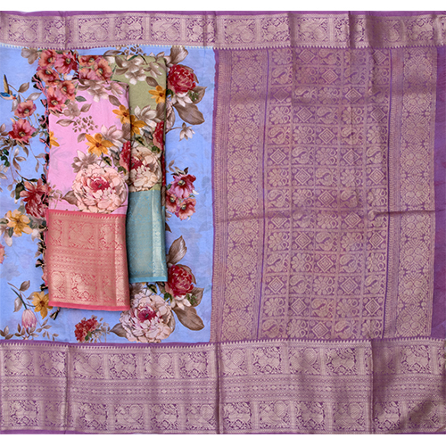 Mangalagiri Rich Pallu Digital Prints