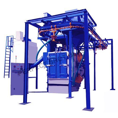 Continuous Hanger Type Shot Blasting Machine