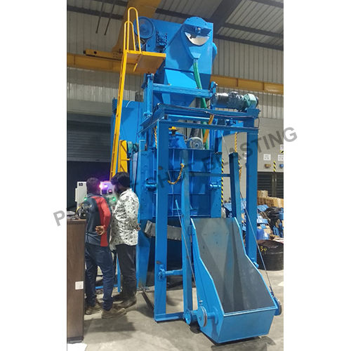 Tumblast Loader Type Machine - Color: Blue