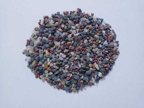 aquarium tank used multicolored attractive natural round gravels and pebbles stone