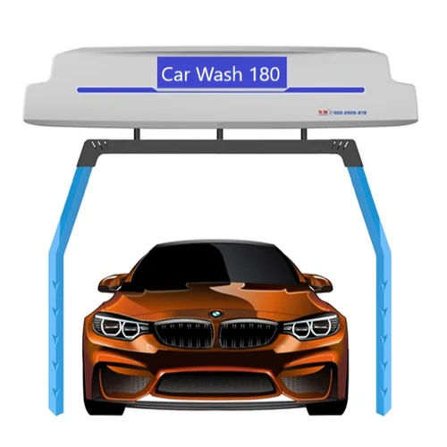 Robotic Car Washing Machine - Lift Design: Scissor Lift