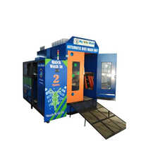 Automatic Two Wheeler Washing Machine - Mild Steel, 1100-1200 Kg, Blue & Orange | Electric, High Pressure Capacity, Usage In Garage & Workstations