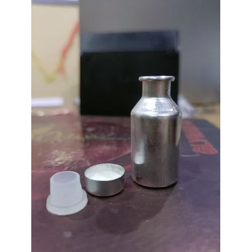 Silver 5 Ml Aluminium Bottle