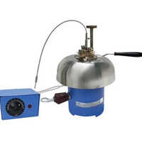 Pensky Martin Flash Point Apparatus - Stainless Steel, Silver & Blue | Industrial Laboratory Use, Precision Thermometer, Safety Shield, Flame Arrestor