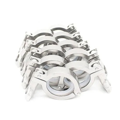 Silver 304 Stainless Steel Tri Clover Clamp