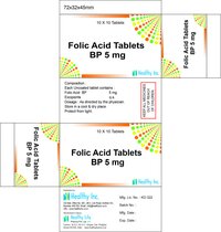 400 mcg Folic Acid Tablet IP