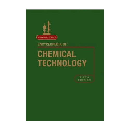 Kirk Othmer Encyclopedia Of Chemical Technology 27 Volumes