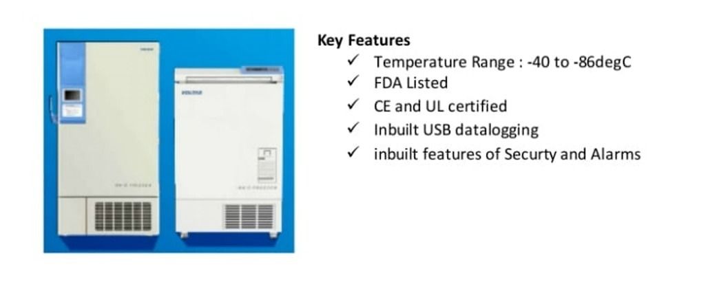 Ultra Low temperature Freezer