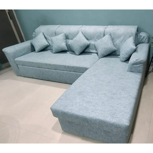 Durable Light Blue Sofa