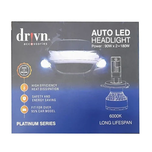 180 Watt Auto Led Headlight Ip Rating: Ip67