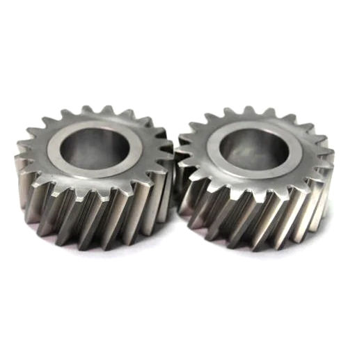 Silver Industrial Spur Gear