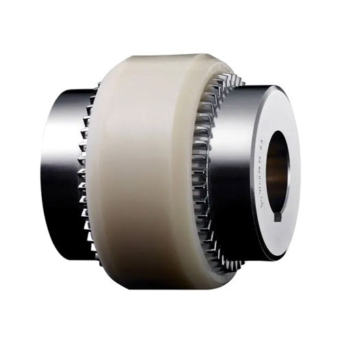 Silver-White Flexible Carbon Steel Bowex Coupling