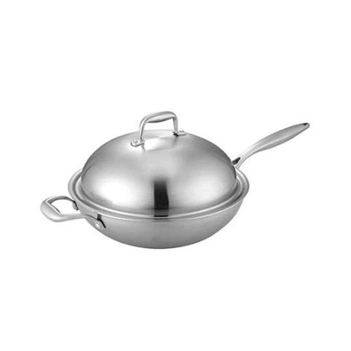 Five Ply Stainless Steel Wok