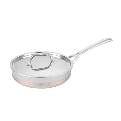 Steel Five Ply Copper Frying Pan