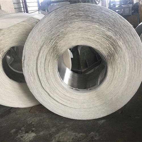 Silver Two Ply Stainless Steel Roll