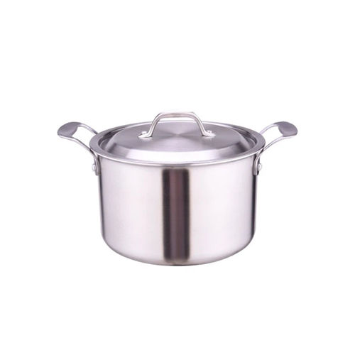 Tri-ply Stainless Steel Soup Pot