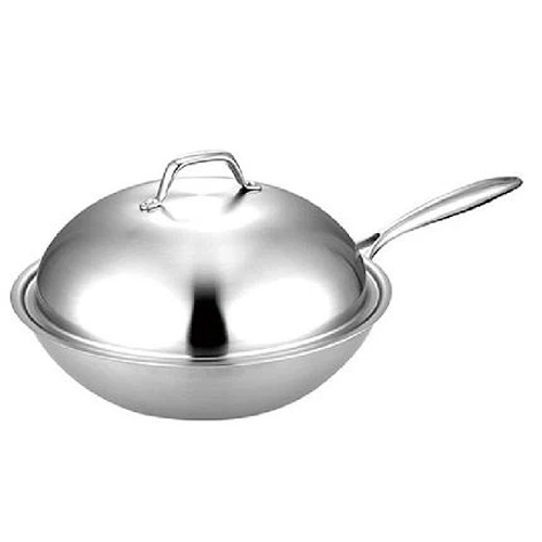 Tri-Ply Titanium Wok