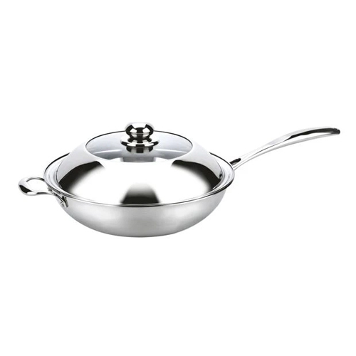 3 Layers Stainless Steel Materials Wok