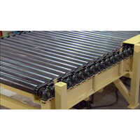 Mild Steel Roller Conveyor - Color: Black