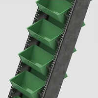 Bucket Conveyor Belt - Material: Stainless Steel