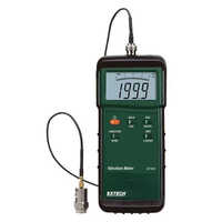 Digital Vibration Meter - Plastic Material, 220 Volt Power Supply | Black Color, Multi-purpose Use For Laboratories